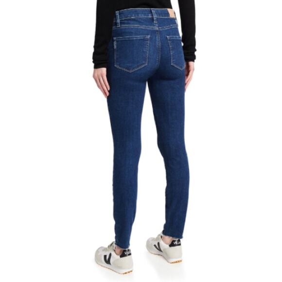 PAIGE Hoxton Ankle Peg with Raw Hem. - Picture 1 of 8
